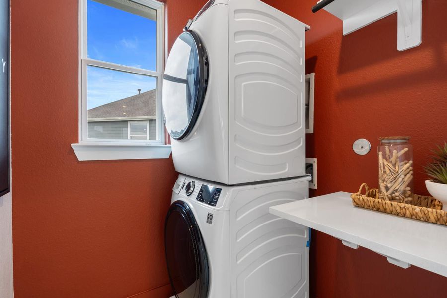 Furnished interior view inside a new home in Bridgeland, Cypress (Image 14). Furnished interior view inside a new home in Bridgeland, Cypress (Image 14).