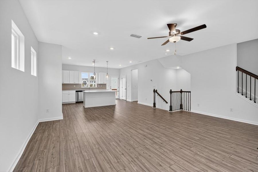 Spacious, unfurnished interior of a new home in Chandler Run, Tucker (Image 35).