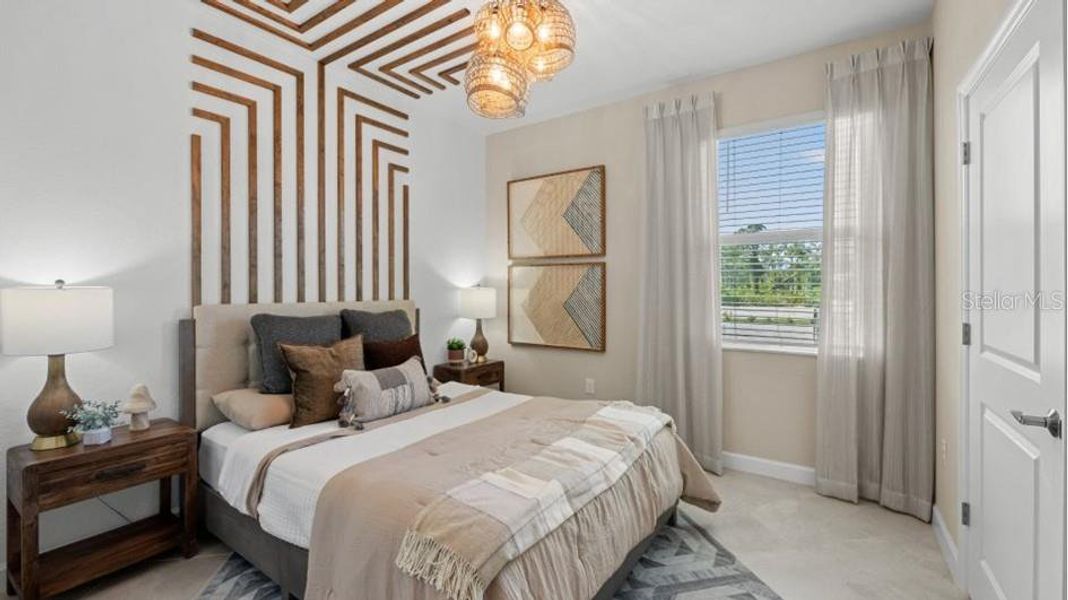 Furnished interior view inside a new home in Rye Ranch, Parrish (Image 38).