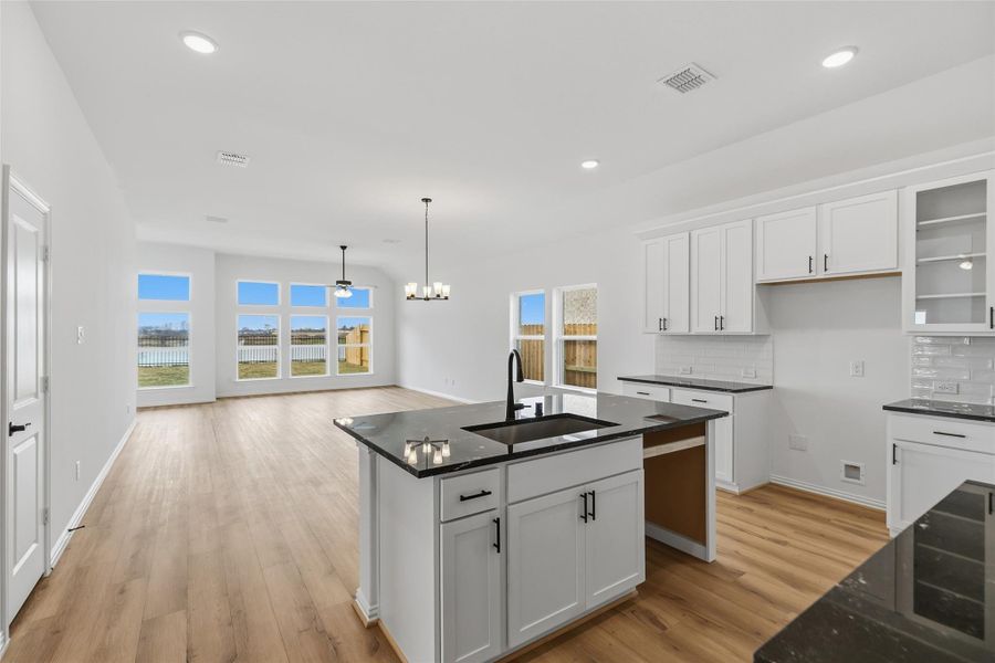 Furnished interior view inside a new home in Aldeana, Bonney (Image 9).