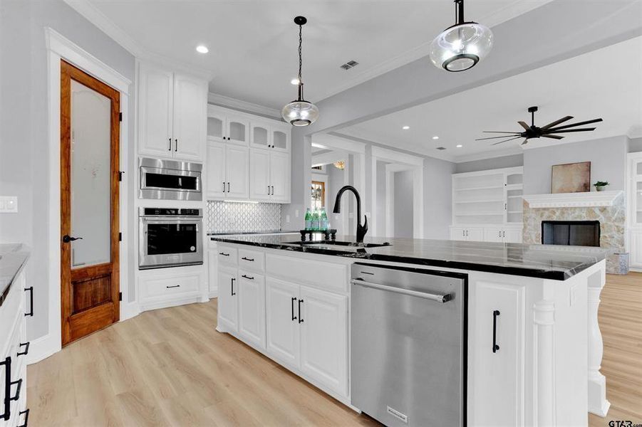 Furnished interior view inside a new home in , Hideaway (Image 35).