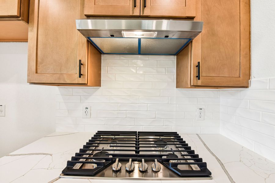 Close-up of interior finishes inside a home in Crosswinds, Kyle (Image 9).
