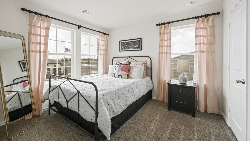Furnished interior view inside a new home in Wildcat Ranch, Crandall (Image 9).