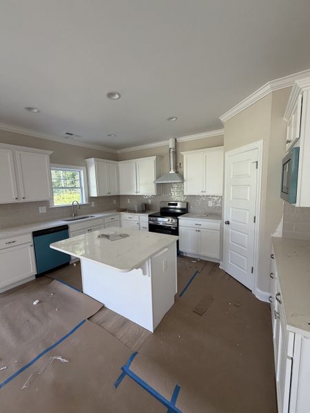 In-progress construction of a new home in Laurel Oaks, Greenville, NC (Image 6).