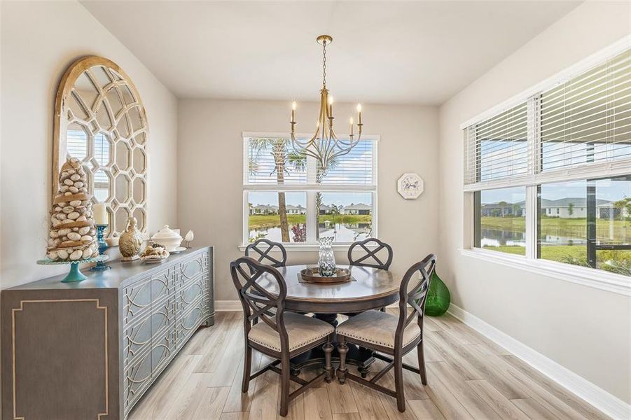 Furnished interior view inside a new home in , Punta Gorda (Image 14).