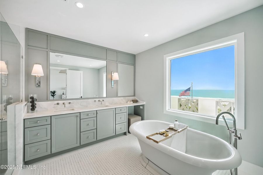 Furnished interior view inside a new home in , Neptune Beach (Image 16).