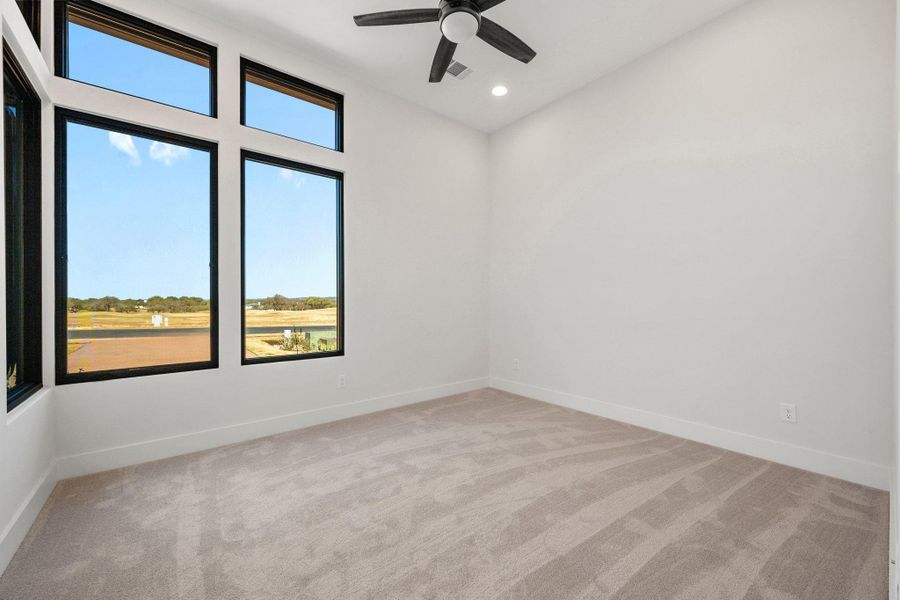 Spacious, unfurnished interior of a new home in Lakecliff on Lake Travis, Spicewood (Image 20).