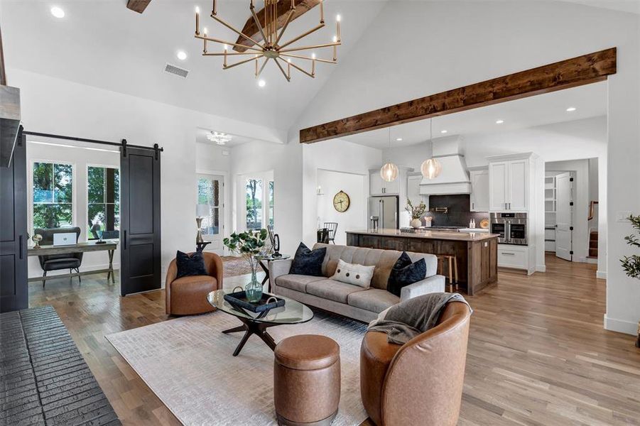 Furnished interior view inside a new home in , Granbury (Image 14).