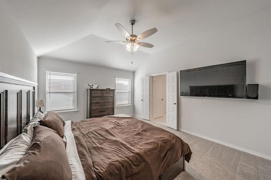 Furnished interior view inside a new home in Stone Eagle, Azle (Image 26).