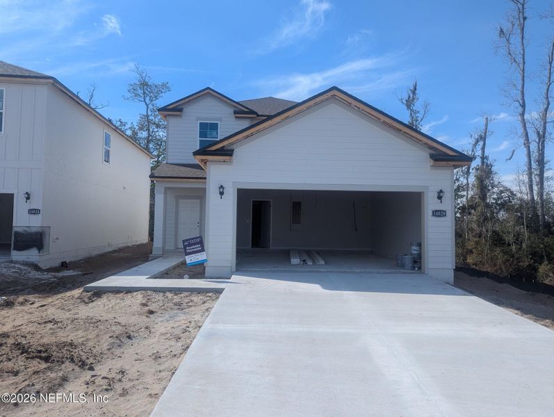 In-progress construction of a new home in The Landings at Pecan Park, Jacksonville, FL (Image 13).