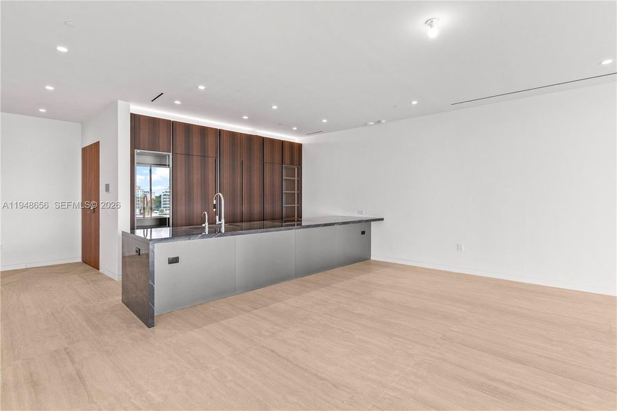 Furnished interior view inside a new home in , Miami (Image 13).