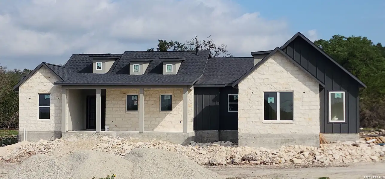 In-progress construction of a new home in , Spring Branch, TX (Image 5).