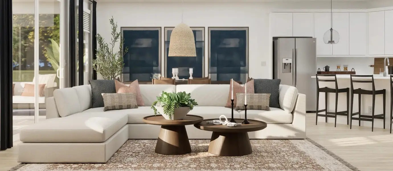 Representative furnished interior of a home built from the Wayfarer II Plan 5579 by Lennar in Surprise Foothills, Surprise (Image 4).