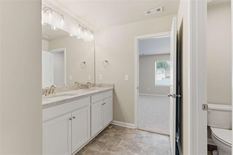 Furnished interior view inside a new home in The Reserve at Chapel Hill Phase II, Douglasville (Image 6). Furnished interior view inside a new home in The Reserve at Chapel Hill Phase II, Douglasville (Image 6).