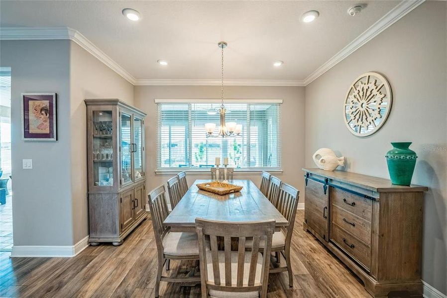 Furnished interior view inside a new home in , Ocala (Image 34).