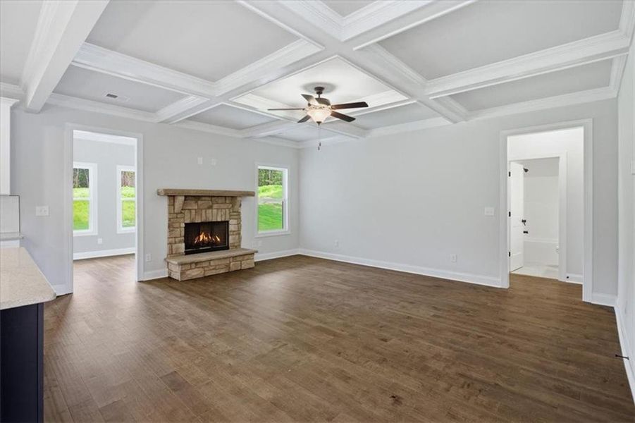 Spacious, unfurnished interior of a new home in , Stockbridge (Image 13). Spacious, unfurnished interior of a new home in , Stockbridge (Image 13).