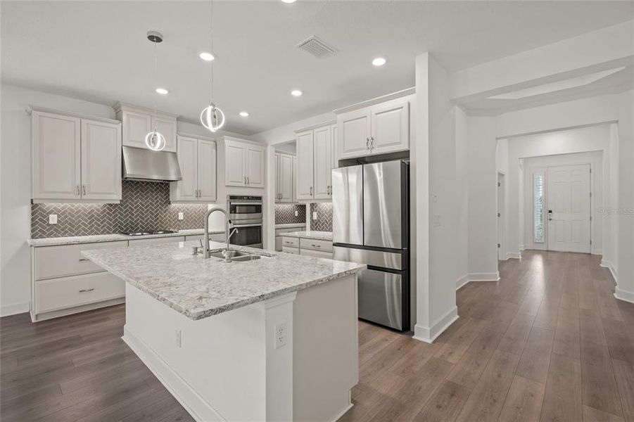 Furnished interior view inside a new home in , Bradenton (Image 10). Furnished interior view inside a new home in , Bradenton (Image 10).