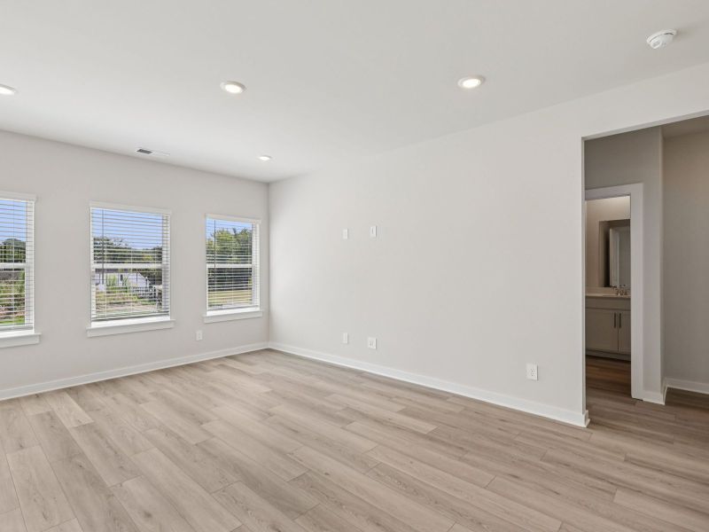 Invite friends and family to watch the big game in the spacious great room.