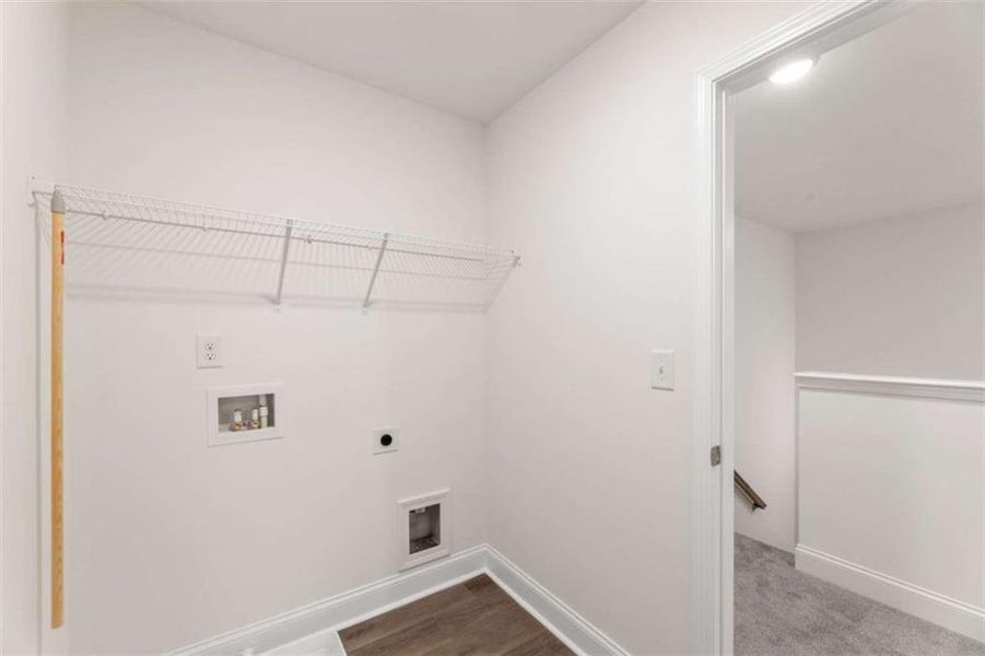Spacious, unfurnished interior of a new home in Porter Reserve, Decatur (Image 27). Spacious, unfurnished interior of a new home in Porter Reserve, Decatur (Image 27).