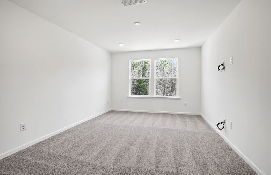 Spacious, unfurnished interior of a new home in Mallard Park, Charlotte (Image 32). Spacious, unfurnished interior of a new home in Mallard Park, Charlotte (Image 32).