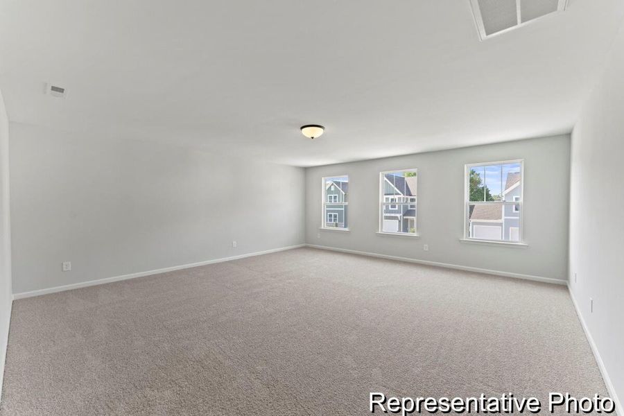 Spacious, unfurnished interior of a new home in Homecoming, Ravenel (Image 19).