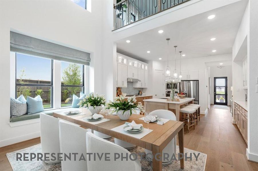 Furnished interior view inside a new home in Meraki, McLendon-Chisholm (Image 13).