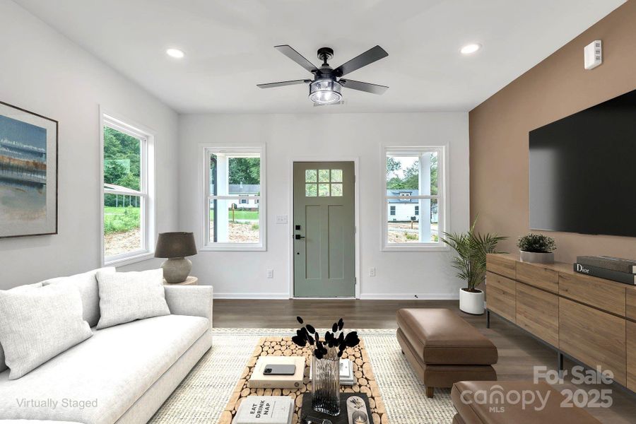 Furnished interior view inside a new home in , Shelby (Image 5).