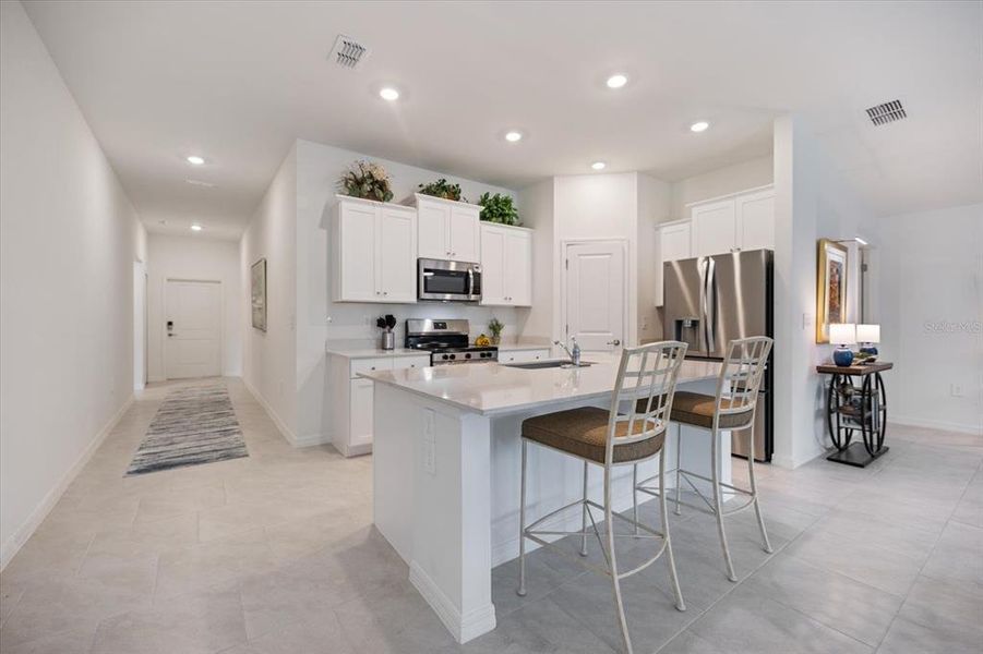 Furnished interior view inside a new home in New Homes in Port Charlotte, Port Charlotte (Image 14).