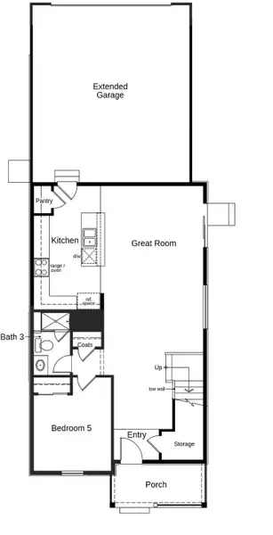 2D floor plan layout of this home in Windler Wildflower, Aurora, CO (Image 3). 2D floor plan layout of this home in Windler Wildflower, Aurora, CO (Image 3).