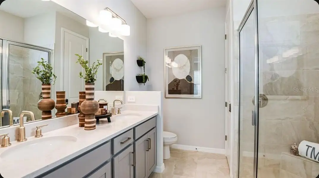 Furnished interior view inside a new home in Lochside, Mount Dora (Image 10).