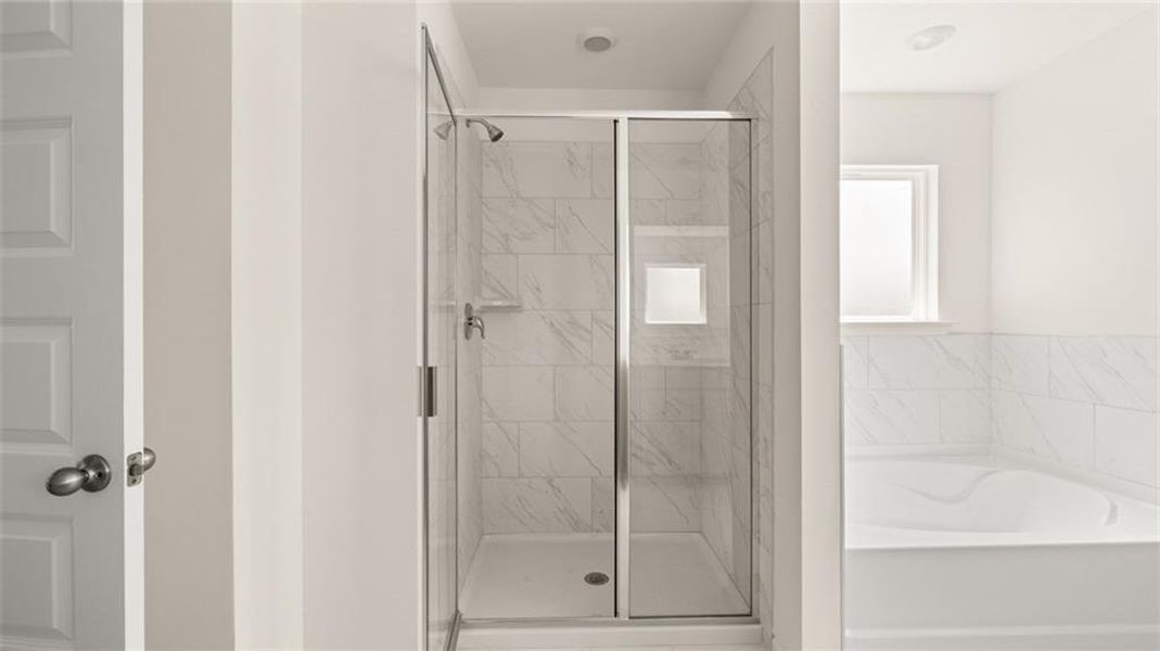 Furnished interior view inside a new home in Bridle Creek, Locust Grove (Image 9).