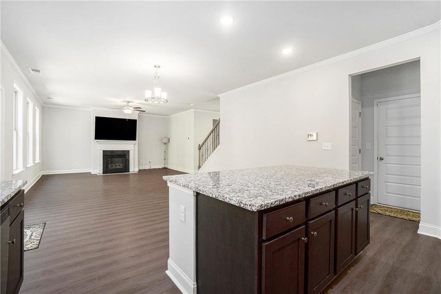 Furnished interior view inside a new home in Paces Estates, Lithia Springs (Image 11). Furnished interior view inside a new home in Paces Estates, Lithia Springs (Image 11).