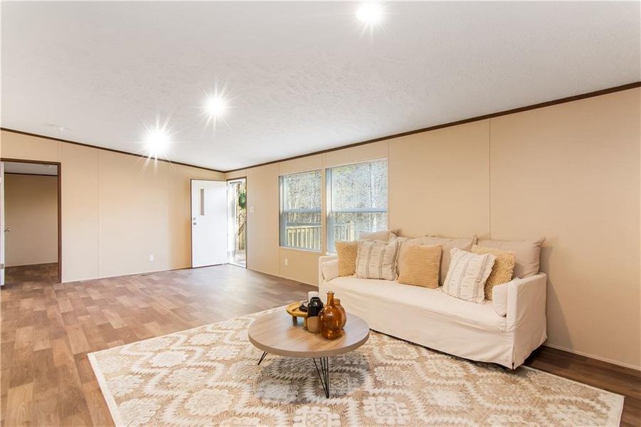 Furnished interior view inside a new home in , Talking Rock (Image 15).