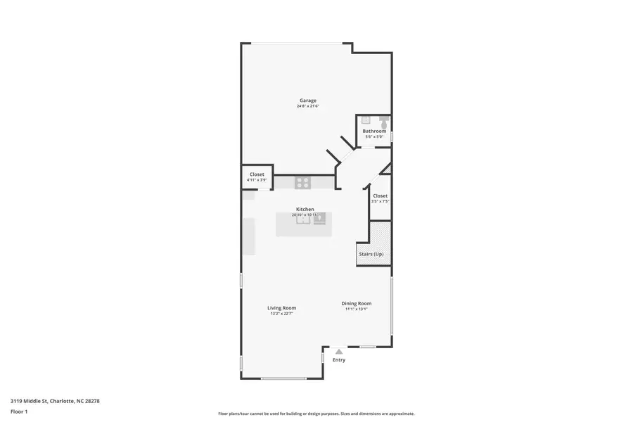 2D floor plan layout of this home in The River District Single Family Homes, Charlotte, NC (Image 4). 2D floor plan layout of this home in The River District Single Family Homes, Charlotte, NC (Image 4).