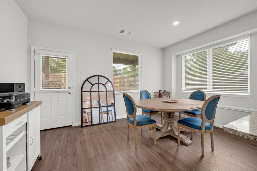 Furnished interior view inside a new home in River's Edge, Conroe (Image 7).