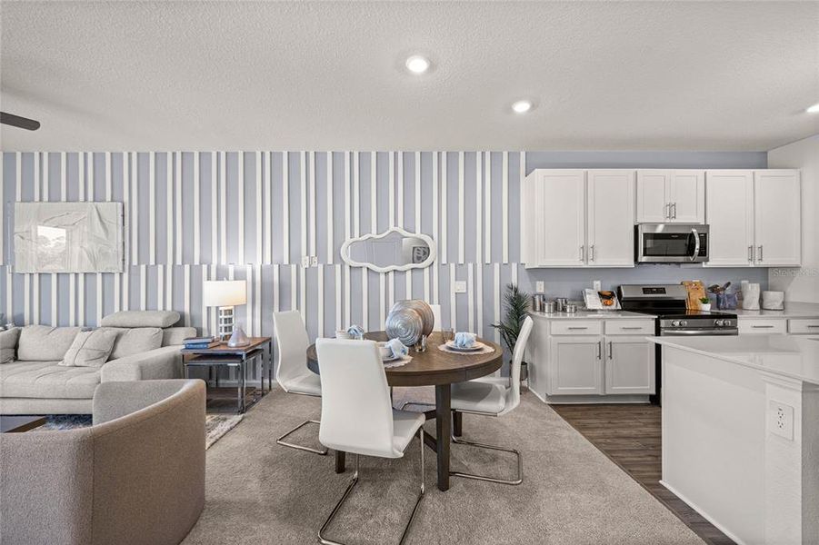 Furnished interior view inside a new home in , Ocala (Image 16).