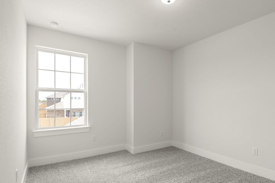 Representative unfurnished interior of a home built from the Colorado by Pacesetter Homes in Saddle Creek Twinhomes, Georgetown (Image 19).