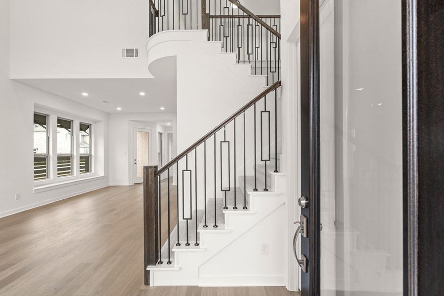 Spacious, unfurnished interior of a new home in Bridgeland, Cypress (Image 18).