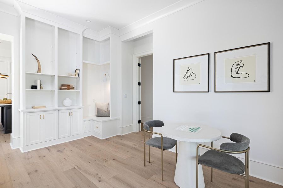 Furnished interior view inside a new home in , Mount Pleasant (Image 8).