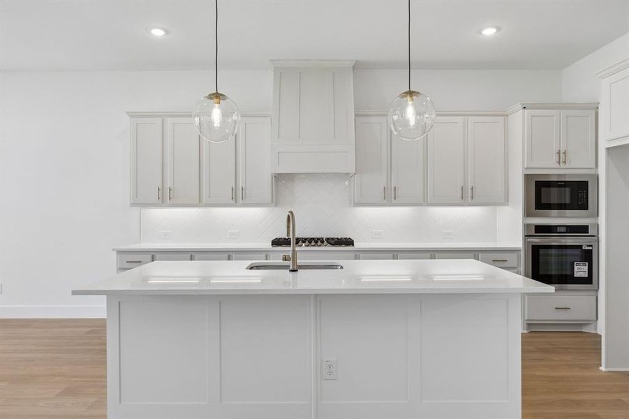Furnished interior view inside a new home in , McKinney (Image 7).