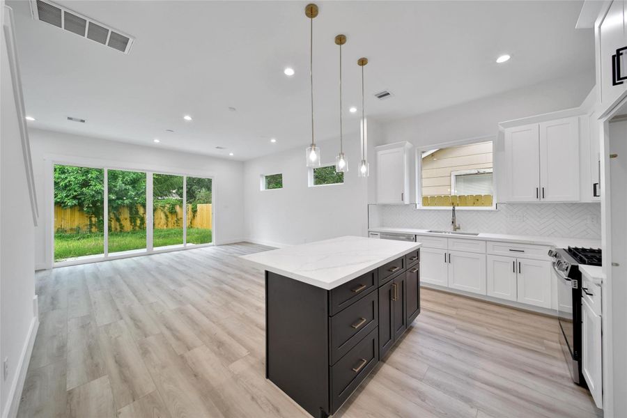 Furnished interior view inside a new home in , Houston (Image 12). Furnished interior view inside a new home in , Houston (Image 12).