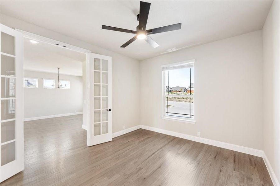 Spacious, unfurnished interior of a new home in Timberbrook, Justin (Image 21).
