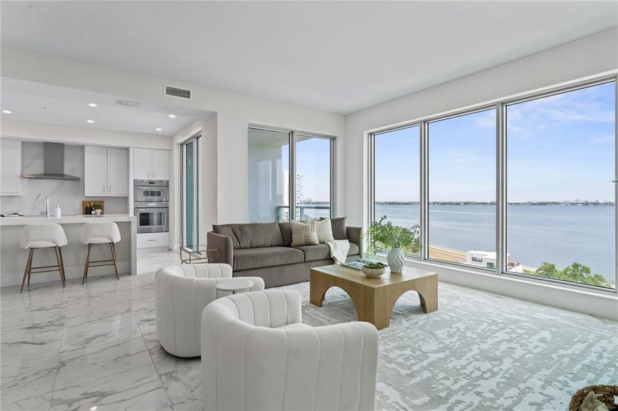 Furnished interior view inside a new home in Altura Bayshore, Tampa (Image 27). Furnished interior view inside a new home in Altura Bayshore, Tampa (Image 27).