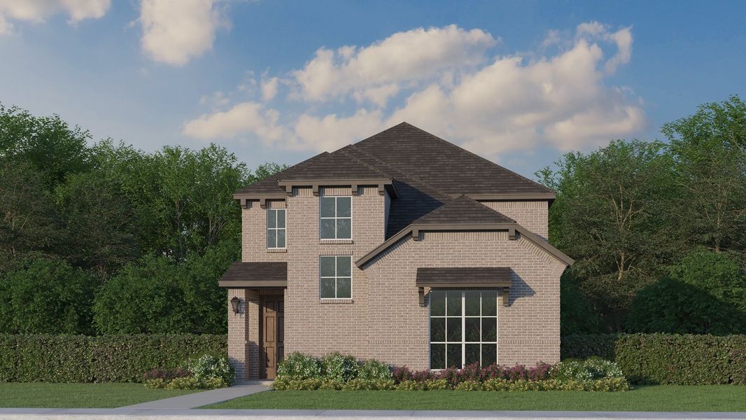 Plan 1458 Elevation B