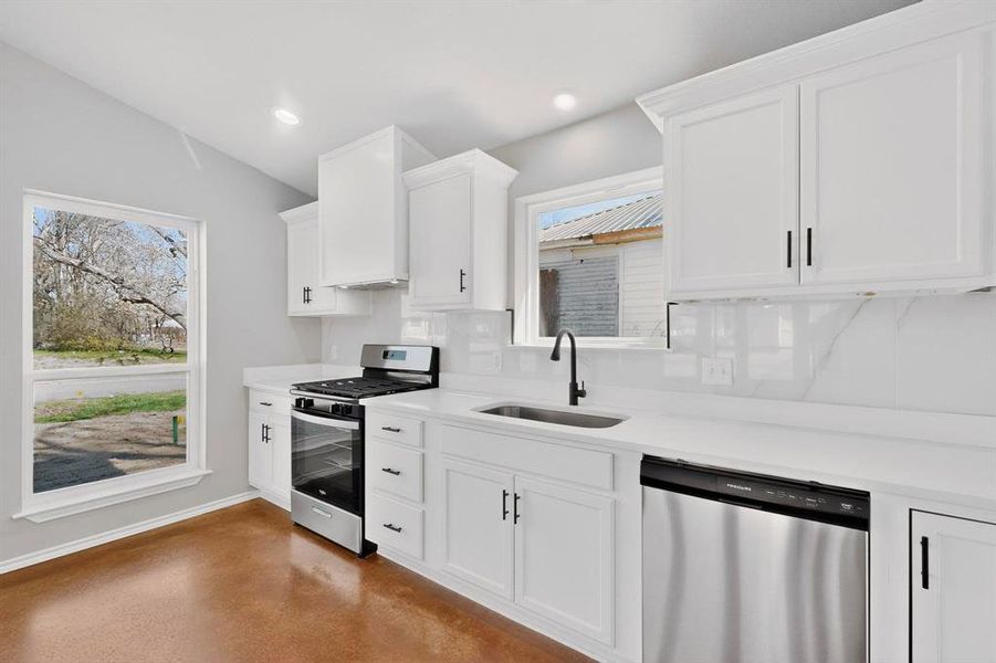 Furnished interior view inside a new home in , Paris (Image 7).