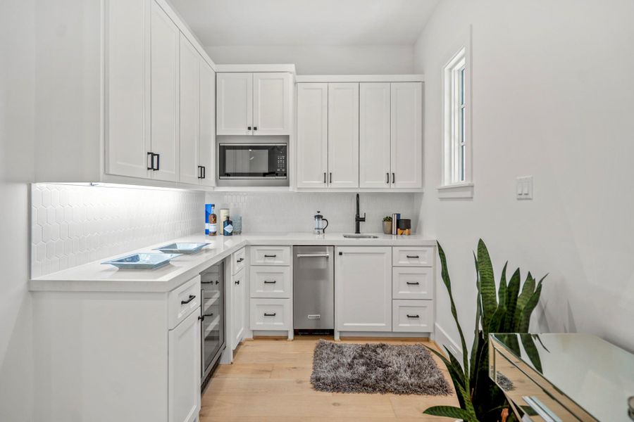Furnished interior view inside a new home in , Houston (Image 29).