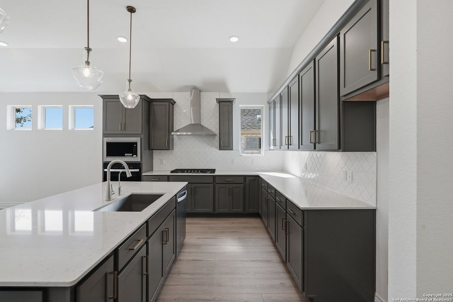 Furnished interior view inside a new home in Bison Ridge, San Antonio (Image 5). Furnished interior view inside a new home in Bison Ridge, San Antonio (Image 5).