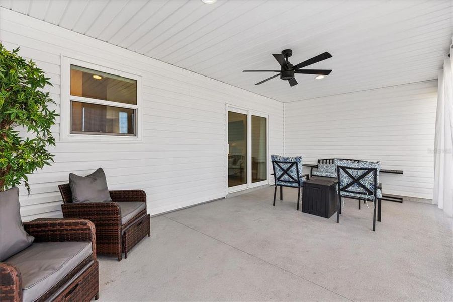 Exterior details and patio area of a home in , The Villages (Image 23).