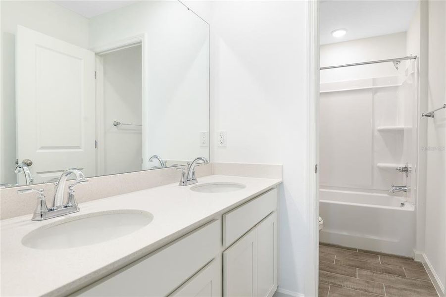 Furnished interior view inside a new home in Seasons at Aurora Oaks, Ocala (Image 4).