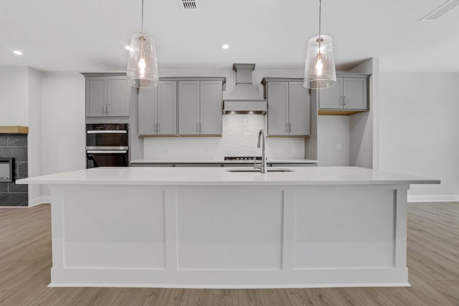 Furnished interior view inside a new home in Towne Village at Suwanee Dam, Sugar Hill (Image 7).